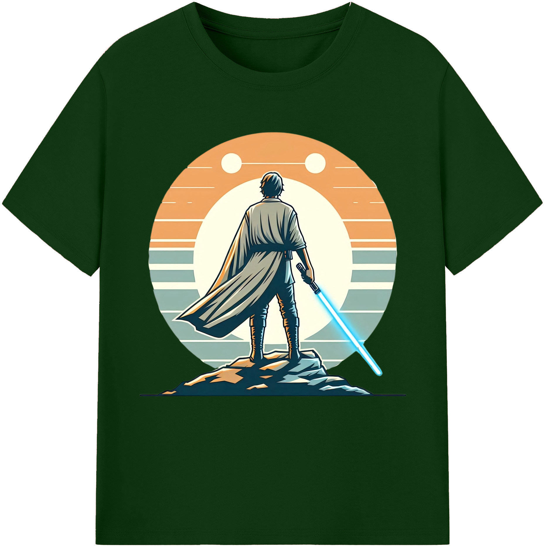 （画像用） スター・ウォーズ Star Wars 綿100％半袖Tシャツ（フロントプリント）
